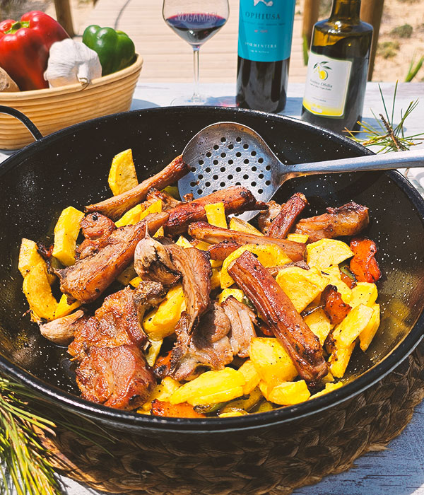 Productos agroalimentarios y pesqueros de la isla de Formentera y la cultura gastronómica vinculada a ellos.